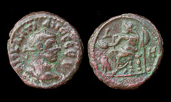 Alexandria, Diocletian, Æ Potin, Jupiter reverse